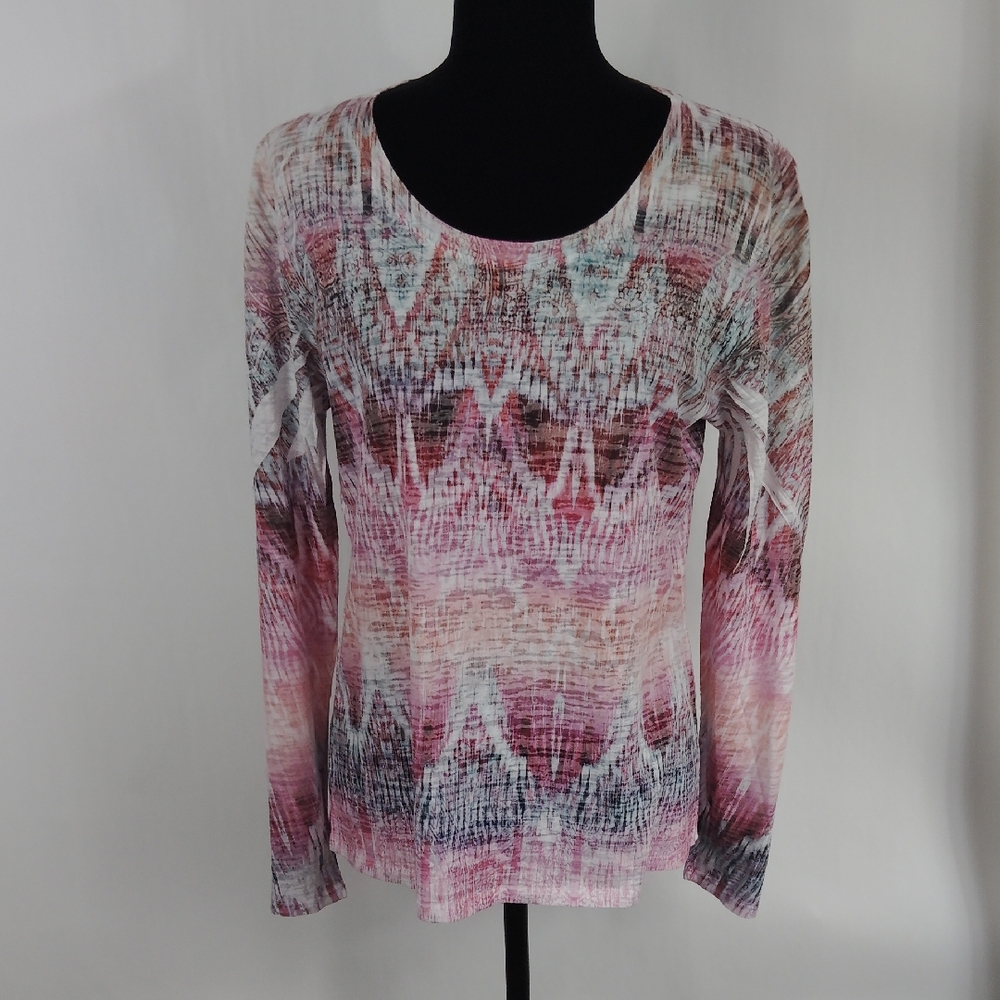 Sundance Multicolor Lightweight Burnout Top
